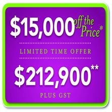 $15,000 OFF Purchase Price!