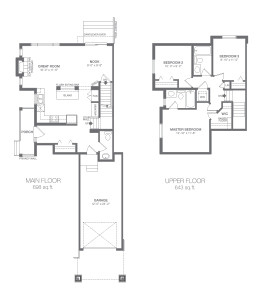 ZEN Ravenswood in Airdrie - Dayton Floorplan